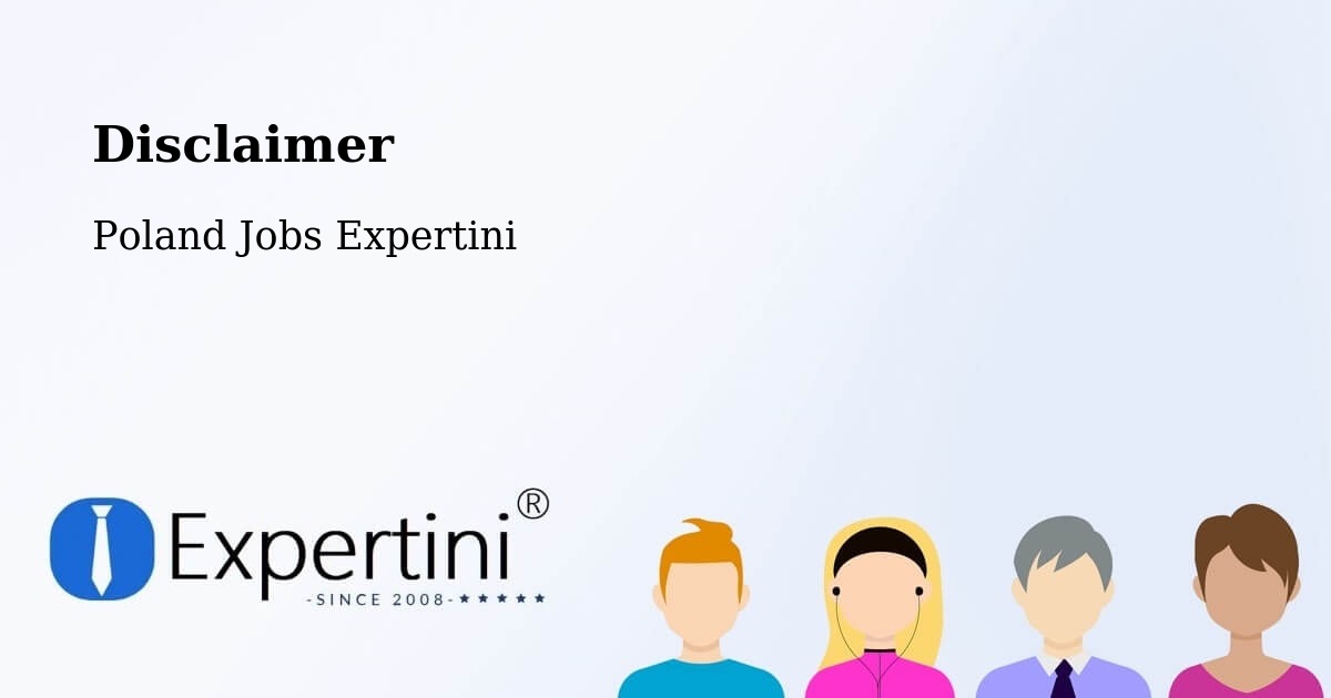 Disclaimer – Czarnków - Poland Jobs Expertini