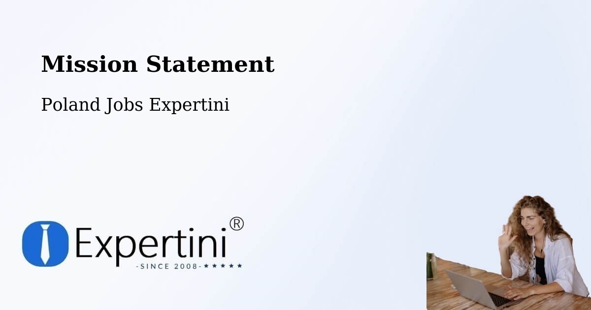 Corporate Mission – Czarnków - Poland Jobs Expertini